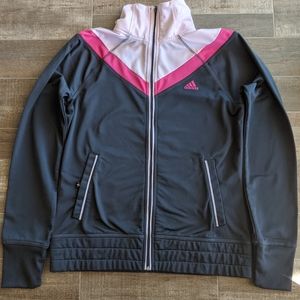 Woman's Adidas zipper down jacket size Medium